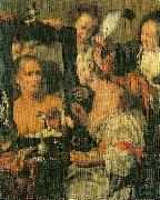 Bernardo Strozzi Die eitle Alte oil painting on canvas